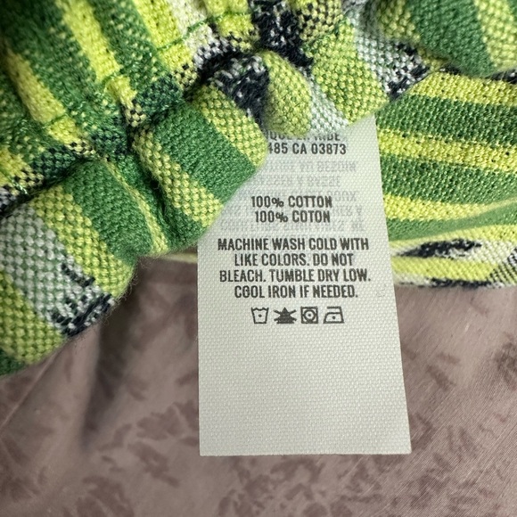 Aerie cotton canvas drawstring high rise shorts green size medium NWT - Picture 4 of 4